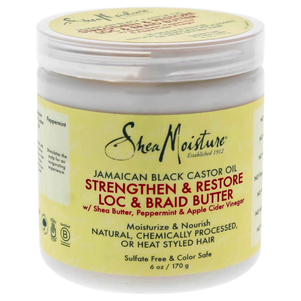 Shea Moisture Jamaican Black Castor Oil Strengthen &amp; Grow Loc &amp; Braid