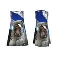 thumbnail image 7 of Naloa Astronaut in Outer Space Print Women's Summer Spring Casual Beach Sundress,Vacation Sleeveless Tank Crewneck Loose Dresses, 7 of 7