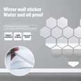 thumbnail image 3 of Espejo Autoadhesivo Adhesivo Decorativo Espejos Adhesivos Decorativos Murales Mosaico Decorativo Autoadhesivo Baño Sala de Estar Dormitorio(0.1mmx50x200cm）, 3 of 5