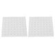 thumbnail image 2 of Protectores de piso transparentes, 128 piezas Almohadillas de silicona autoadhesivas Almohadilla de silicona para muebles Parachoques de silicona Impulsado por el rendimiento VoborMX herramienta, 2 of 8