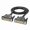 1m, variant on ANXPTIME DB25 Male Female Serial Extension Cable 26AWG Double Shielded Data Cord Wire