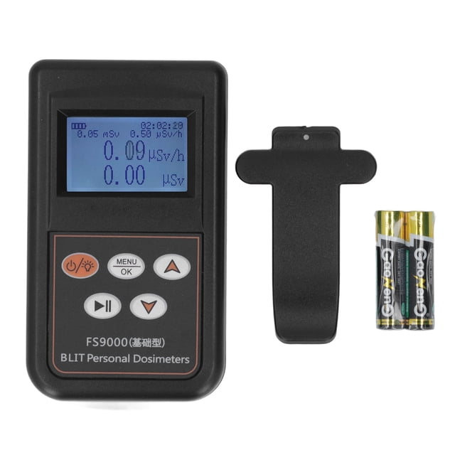 TICFOX Detector De Radiación Nuclear, Probador De Radiación, Contador Geiger, Probador De Rayos X ? ?, Dosímetro De Alarma De Dosis Radiante