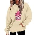 thumbnail image 1 of Birdeem Mode Décontractée pour Femmes Impression de la Saint-Valentin Hauts à Manches Longues Sweat à Capuche, 1 of 1