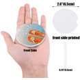 thumbnail image 2 of RYLABLUE Life is Better in Orange Flip Flops Beach Starfish Shell Set of 2 Car Coaster for Drinks, Absorbent Ceramic Stone Coasters Cup Mat with Cork Base for Home Kitchen Room Coffee Table Bar Decor, 2 of 5