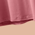 thumbnail image 6 of Plus Size Womens Night Gowns for Sleeping Casual Home Leisure Short Sleeve Crewneck Night Dress Sleepwear Pink 8XL, 6 of 8