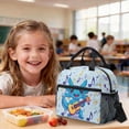 thumbnail image 4 of DISNIMO Axolotl Music Note Print Girls Backpack, Set of 3, Lightweight School Backpack with Lunch Bag & Pencil Case Set, 17 Inch School Bag Set Middle Elementary Preschool Kindergarten Supplies, 4 of 7