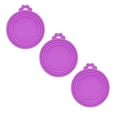 thumbnail image 2 of 3 Pack Pet Food Can Lids, Homirary Silicone Can Lid, for Cat Dog Canned Food Storage, Suitable for 3 Sizes of Pet Food Can Lids, 2 of 7