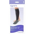 thumbnail image 2 of Sigvaris COOLFLEX No Foot Below Knee Inelastic Compression Garment Left Black Small, 2 of 2