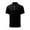 A-Black, variant on ZQUUVOU Men's Dress Shirt Short Sleeved Lapel Solid Button For Business Outdoor Top A-Black
