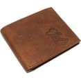 thumbnail image 4 of Men's RFID Blocking Cowboy Boots Genuine Leather Bifold Trifold Western Wallet Trifold, 4 of 6