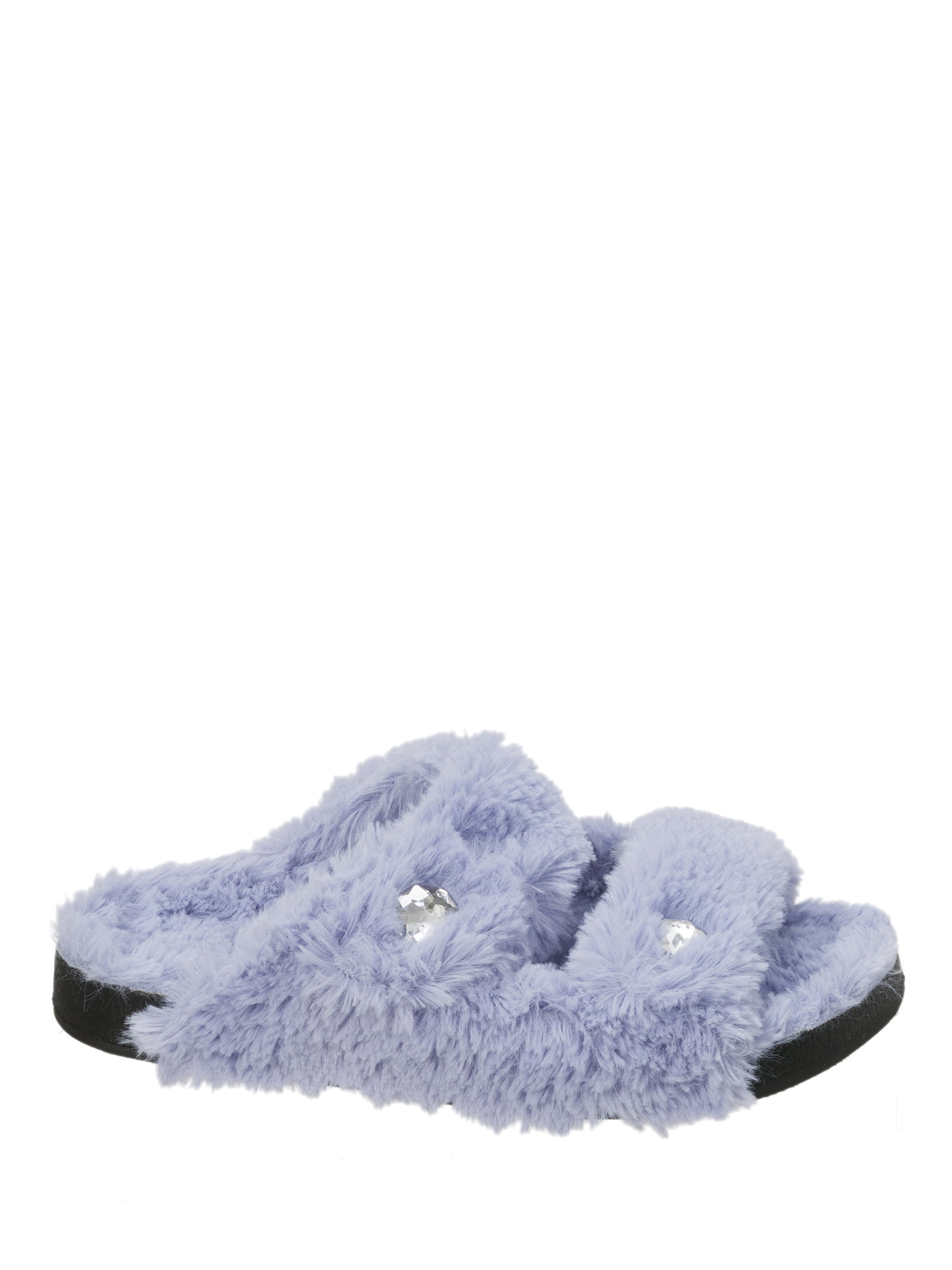 fur slippers walmart