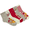 Winnie the Pooh/Beige, variant on Hello Kitty Women's Holiday Capri Socks, 5-Pack, Size 4-10