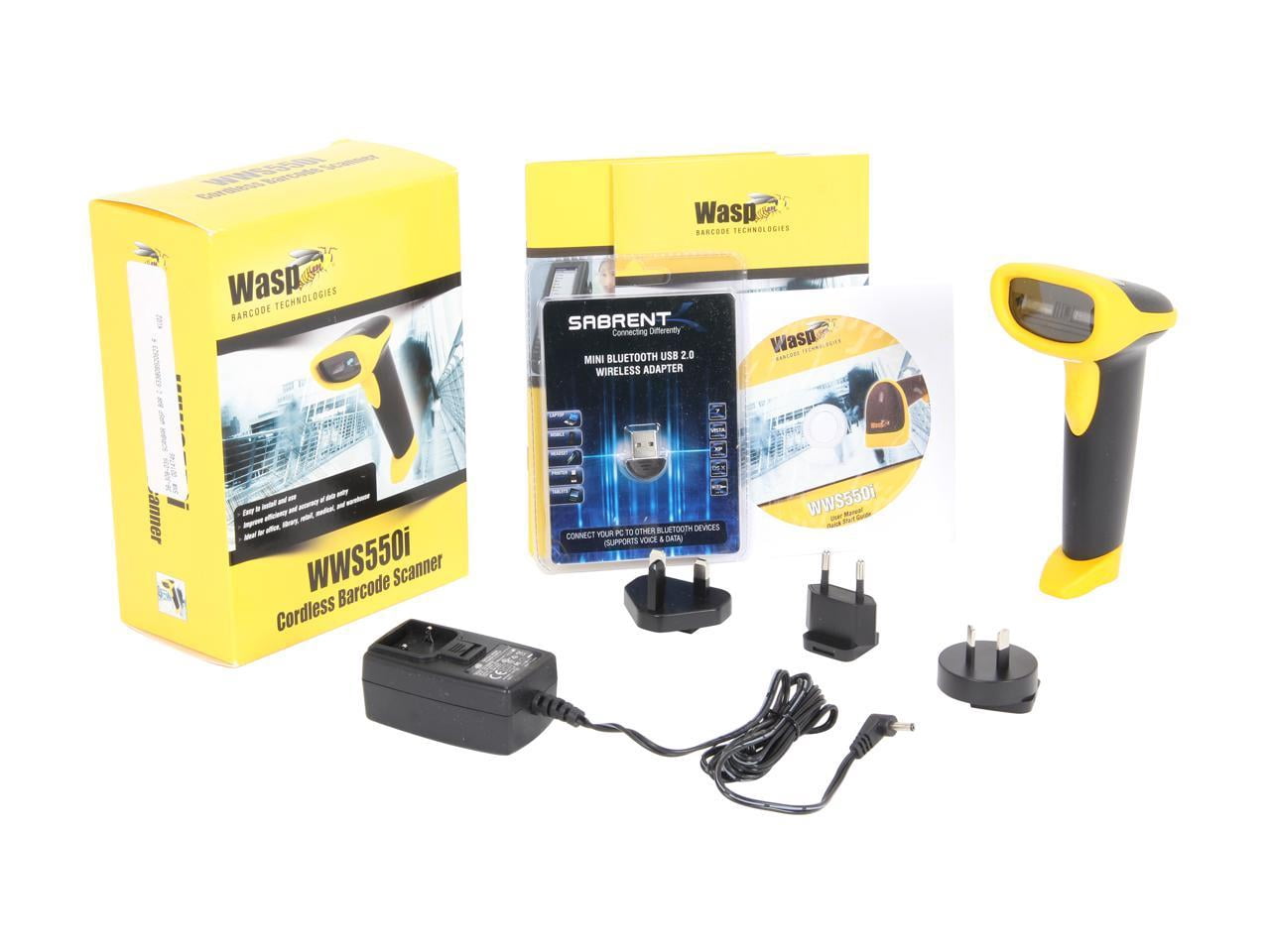 Wasp WWS550i Freedom Cordless Barcode Scanner - Wireless - Walmart.com