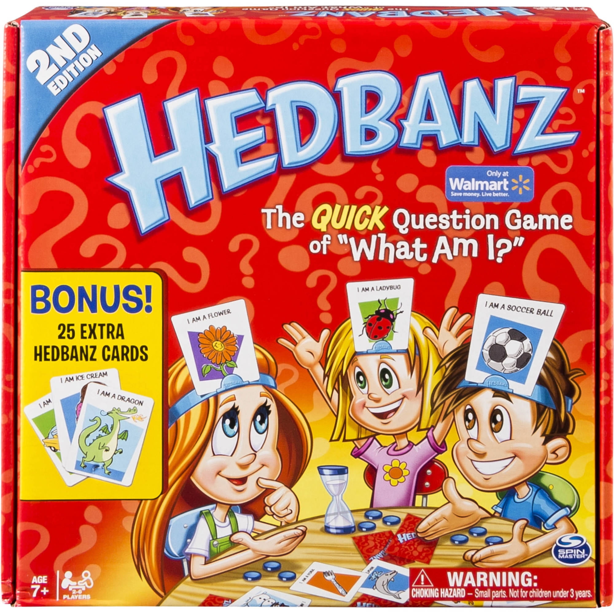 Hedbanz Electronic Party Edition Bonus Cards Headbands TRU Exclusive Spin Master 