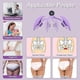 thumbnail image 3 of Pelvic Floor Exerciser Strengthener For Women, Inner Thigh Exercise Equipment, Leg Pelvic Floor Trainer with Counter & Resistance Adjustment (Purple), 3 of 5
