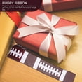 thumbnail image 4 of Koolleo 1 Roll of Sports Theme Ribbon Wired Edge Ribbon DIY Ribbon Wrapping Ribbon, 4 of 6