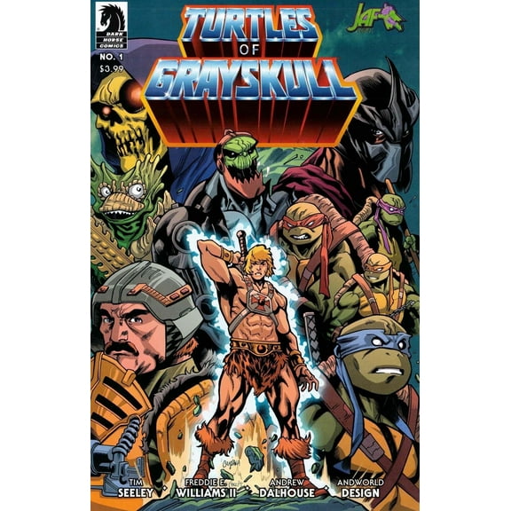 Turtles of Grayskull #1 Cvr C JAF EXCLUSIVE Chris Campana Dark Horse Comic Book 2024