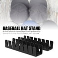 thumbnail image 3 of Exhibición Y Organizador Del Soporte Del Sombrero De Béisbol, Estante Acrílico Del Tenedor Del Sombrero Para El Dormitorio, Armario, 3 of 7