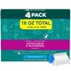 thumbnail image 1 of Pasta de dientes antiplaca y blanqueadora con menta, 130 ml, paquete de 4, 1 of 6