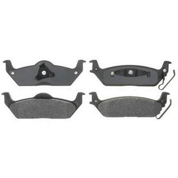 Raybestos SGD1012M Service Grade Semi-Metallic Disc Brake Pad Set Fits select: 2004-2010,2011 FORD F150