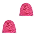 thumbnail image 4 of Minnieouse Beanie Caps Exquisito Cómodo Sombrero artesanal de punto Adorno para la cabeza Sombreros para adultos Mujeres Hombres Ropa Accesorio para Rojo 2piezas Minnieouse CBP301618, 4 of 5