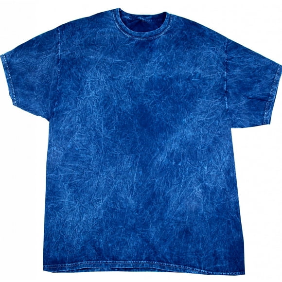 Colortone Mens Mineral Wash Manches Courtes T-Shirt Poids Lourd
