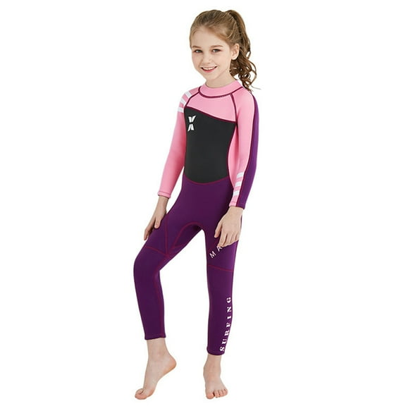 Swimsuit,One Piece In Winter Warm Swimsuit Sun S-2xl Wotao Suit Suit Kid Buzhi Piece Warm Swimsuit Kids 2.5mm One Swimsuit Sun In Mewmewcat