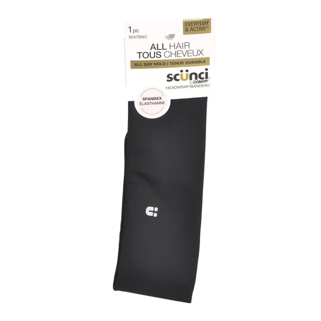 Bandeau en élasthanne noir