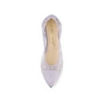 thumbnail image 6 of Unique Bargains Women's Mesh Pointed Toe Slip-On Ballet Flats Purple Flower 8, 6 of 7
