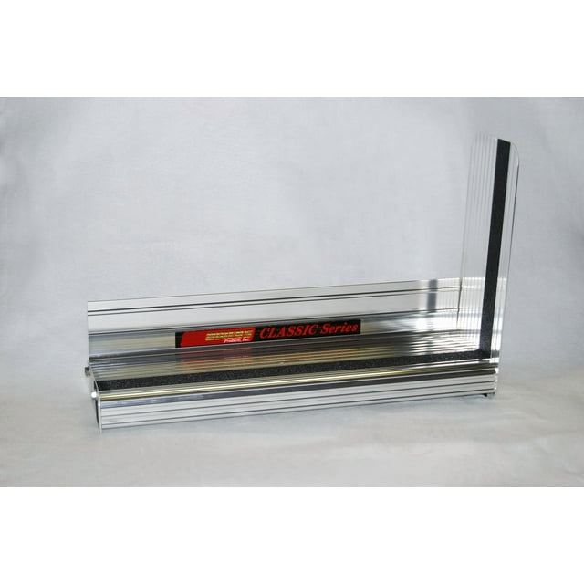 Fits 2015-2020 Ford F-150 Owens Running Board - Box Board OC7440-01 Classic Pro; Silver; Extruded Aluminum; Unlighted; Requires Mounting Bracket; 4 Inch Drop