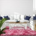 thumbnail image 5 of Junovo Luxury Velvet Shag Area Rug Modern Indoor Fluffy Rugs, Extra Comfy and Soft Carpet For Bedroom Living Room Kids Room,5'x8',Hot Pink, 5 of 7