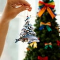 thumbnail image 5 of 2D Stacked Sea Animal Christmas Acrylic Ornament, Cute Tree Hanging Pendant, Acrylic Hanging Ornament Home Party Decor for Living Room, Bedroom, Mantle and Porch Display,C, 5 of 7