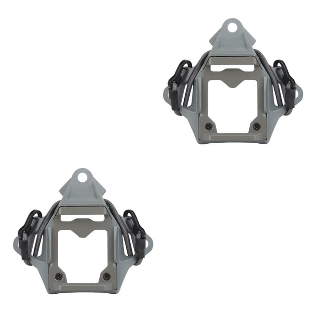 Adaptador de montaje para casco de WOSPORT Soidarity Base soporte de cámara color Negro Verde barro Gris