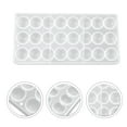 thumbnail image 3 of HOMEMAXS Semicircle Golf Shape Chocolate Molds for Fondant DIY Cake Baking, 3 of 6