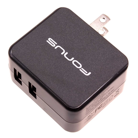 17W Home Charger for Motorola Moto G Power 5G (2024) - 2-Port USB 3.4A Wall AC Plug Power