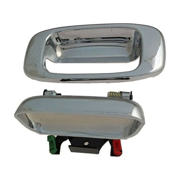 Tailgate Handle - Compatible with 1999 - 2004 Chevy Silverado 2500 2000 2001 2002 2003