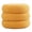 Orange_Medium, variant on Vanity Stool, Lambswool Fabric, Ottoman, Padded Seat Foot Rest Stool