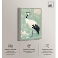 thumbnail image 2 of Gentle Crane Canvas Print Glam Art Prints by Art Remedy, Silver Frame, 30 x 45, 2 of 7