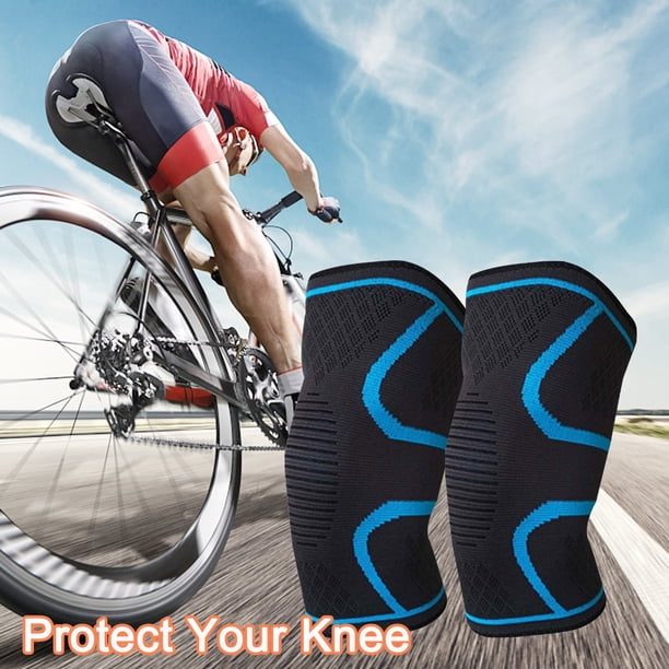 Xihbxyly Rodillera de Compresión Suave y Antideslizante, Transpirable, con Amortiguación Anticolisión, Protección Deportiva, Ideal para Baile, Baloncesto, Fútbol, Correr y Ciclismo, para Hombres y Mu