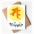 thumbnail image 1 of Culture Sah Cartes de Mariage Motif Rond Félicitations Enveloppes de Voeux, 1 of 3
