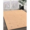 thumbnail image 3 of Ahgly Company Machine Washable Indoor Rectangle Contemporary Yellow Orange Area Rugs, 5' x 7', 3 of 7