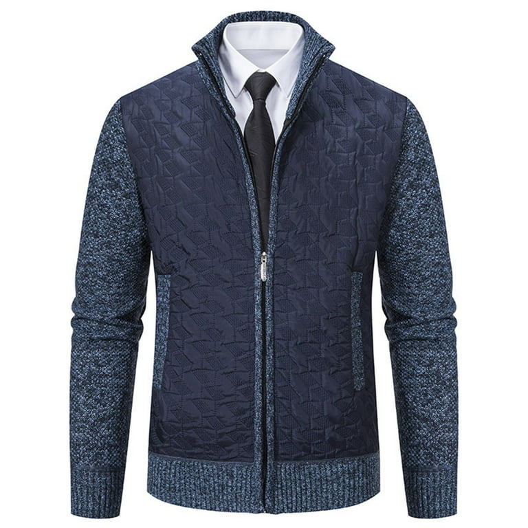 New Large Size Stand Collar Casual Men's Jacket New Large Size Stand Collar Casual Men's Jacket