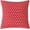 Red, variant on Polka Dot Throw Pillow Covers Set of 4,Round Dots Geometric Print Decorative Pillowcase for Couch Sofa,Retro Playful Style Reversible Print Cushion Case,Red Cushion Covers 20X20 Inch