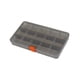thumbnail image 5 of Caja de almacenamiento con múltiples rejillas, caja de hardware con divisores extraíbles, caja de almacenamiento, caja de cuentas, caja organizadora 15 cuadrículas, 5 of 8