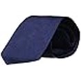 thumbnail image 3 of Bruno Piattelli Men's Solid Silk Tie, Navy, One Size, 3 of 4