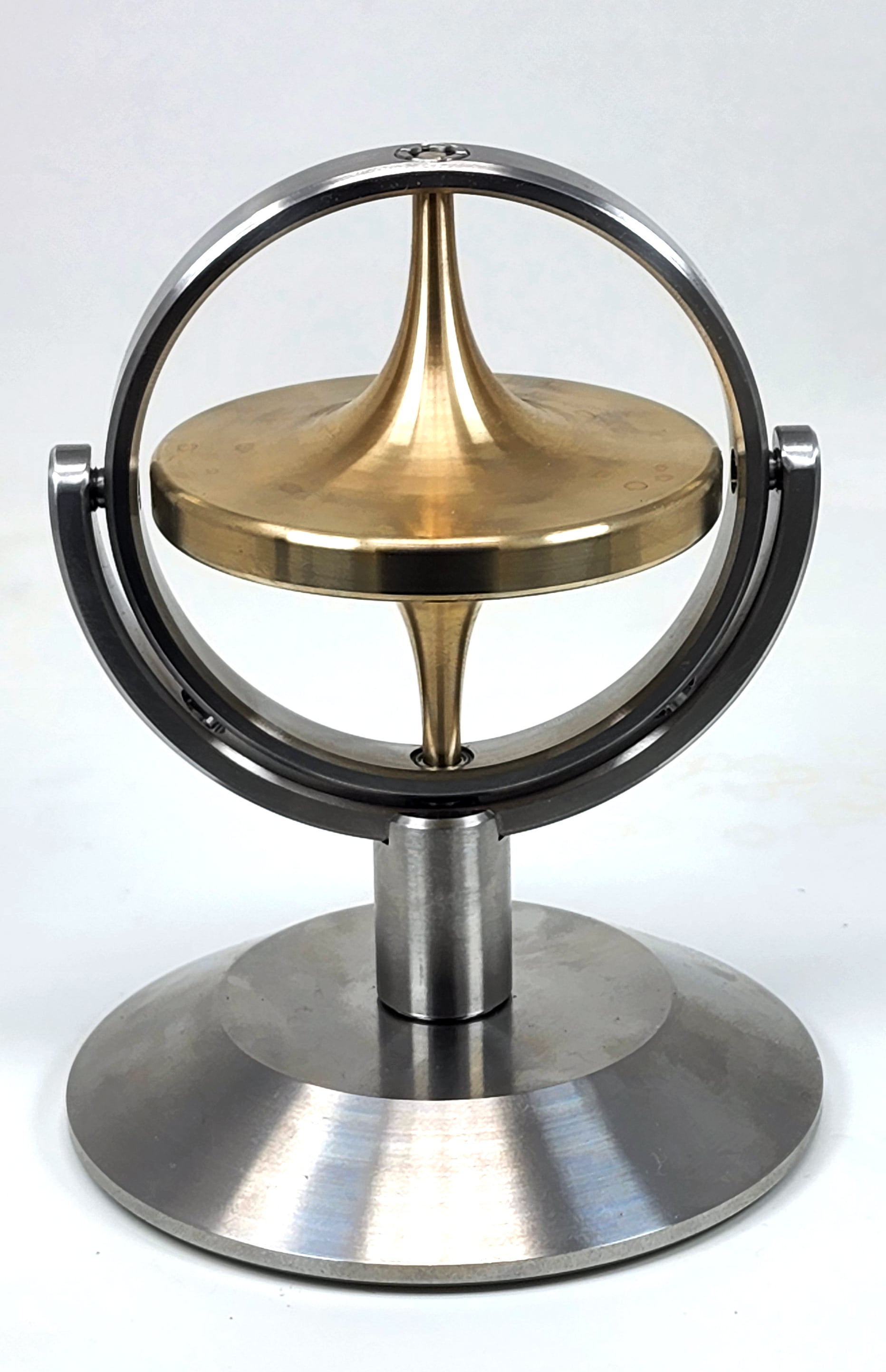 Precision made Scientific Gyroscope, Full Stainless Steel - Mechforce