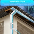 thumbnail image 3 of Rainwater Collection System, Easy Installation Heavy Duty Durable Standard Design Reusable Saving Water Downspout Diverter 3x4in  For Garden, 3 of 8