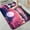 Torii Gate by Lake with Cherry Blossoms and Moon, variant on 1pc Artistic Mexican Flag Bathroom Rug Bathroom Decor and Accessories- Durable,Anti Slip,And Quick Drying,Suitable For Indoor/outdoor Use - Perfect For Bathrooms,Bedrooms,Kitchens