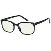 GAMMA RAY 899 Computer Readers UV Protection, Anti Glare, Anti Blue Light Eyeglasses, Spring Hinge Video Gaming Frames - 1.25x