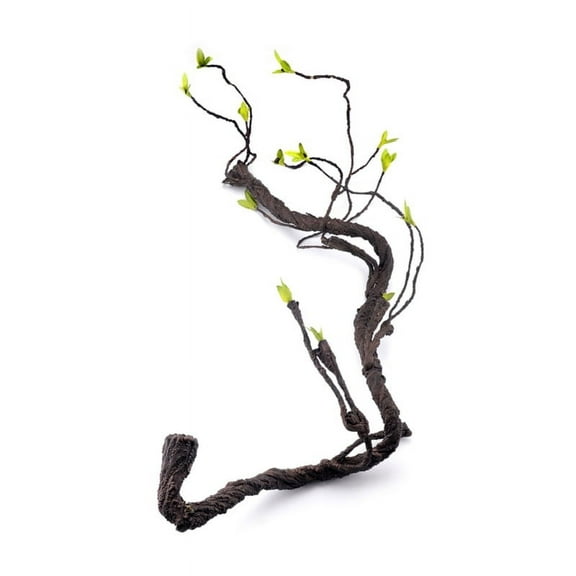 XISAOK Jungle Vines Branches Flexible Pet Habitat Decor Reptile Climbing Plants